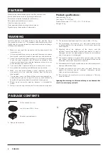 Preview for 4 page of alza ergo APW-EGABW2OFC Installation Manual & User Manual