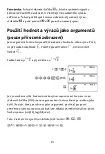 Preview for 61 page of ALZA CS-210ES PLUS User Manual