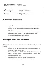 Preview for 73 page of ALZA NV5100 User Manual