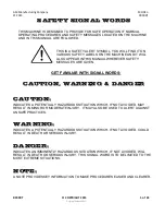 Preview for 5 page of AM MANUFACTURING R900RT Operation & Safety Manual