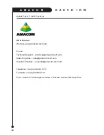 Preview for 20 page of Amacom Technologies EZDVD+RW User Manual