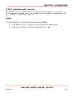 Preview for 21 page of Amada THIN-LINE 180 M Series Operation Manual