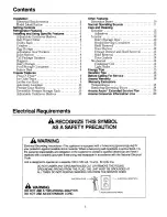 Preview for 2 page of Amana 10480903 Use & Care Manual