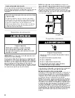 Preview for 20 page of Amana A8RXCGFXW User Instructions