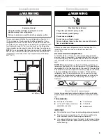 Preview for 3 page of Amana ABB1927DE User Instructions