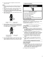 Preview for 5 page of Amana ABB1927DE User Instructions