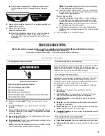 Preview for 15 page of Amana ABB1927DE User Instructions