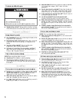 Preview for 16 page of Amana ABB1927DE User Instructions