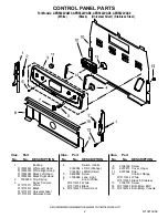 Preview for 2 page of Amana AER5822VAB0 Parts List