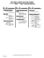 Preview for 7 page of Amana AER5822VAB0 Parts List