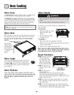 Preview for 17 page of Amana AES5730BA Use And Care Manual