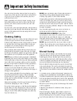 Preview for 4 page of Amana AGR5835QDW Use And Care Manual