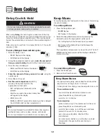 Preview for 13 page of Amana AGR5835QDW Use And Care Manual