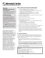 Preview for 28 page of Amana AGS5730BDW Use And Care Manual