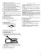 Preview for 7 page of Amana AQC1513TE Use And Care Manual