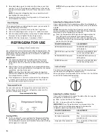 Preview for 10 page of Amana ART308FFDM03 User Instructions