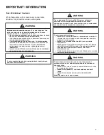 Preview for 3 page of Amana ASXC16 Service And Troubleshooting