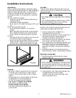 Preview for 5 page of Amana AU120KW Service Manual