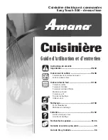 Preview for 29 page of Amana EASY TOUCH CONTROL Easy Touch Control 800 Use & Care Manual