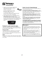 Preview for 49 page of Amana EASY TOUCH CONTROL Easy Touch Control 800 Use & Care Manual