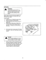 Preview for 14 page of Amana ESUF15HW Owner'S Manual