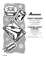 Amana Upright and Chest Freezer Use & Care Manual preview