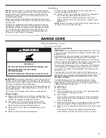 Preview for 11 page of Amana YACR4503SFW3 User Instructions