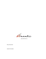 Preview for 11 page of Amantii 33P Installation And Operating Instructions Manual