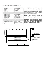 Preview for 9 page of Amantii 40-TRV-XL-XT Installation & Owner'S Manual