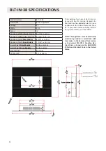 Preview for 6 page of Amantii Blt-in-38 Installation And Operating Instructions Manual