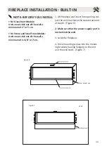 Preview for 13 page of Amantii Blt-in-38 Installation And Operating Instructions Manual