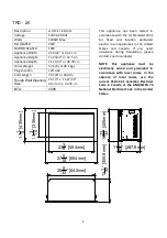 Preview for 5 page of Amantii TRD-26 Installation And Operation Instructions Manual