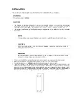 Preview for 5 page of Amantii WM-1641 Installation And Operating Instructions Manual