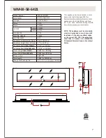 Preview for 9 page of Amantii WM-BI-106-11524 Installation And Operating Instructions Manual