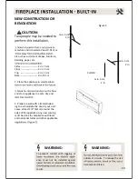 Preview for 15 page of Amantii WM-BI-106-11524 Installation And Operating Instructions Manual