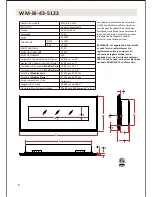 Preview for 38 page of Amantii WM-BI-106-11524 Installation And Operating Instructions Manual