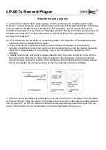 Preview for 9 page of Amari Acoustics LP-007s Manual