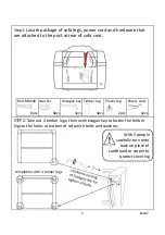 Preview for 3 page of Amart Furniture HUGH 66202 Assembly Instruction Manual