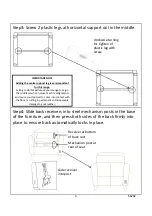 Preview for 4 page of Amart Furniture HUGH 66202 Assembly Instruction Manual