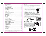 Preview for 2 page of Amax PA-1003 Instruction Booklet