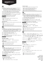 Preview for 2 page of AmazonBasics B07T5MMZ46 Quick Start Manual