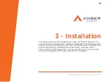 Preview for 19 page of Amber M32 Installation & Maintenance Manual