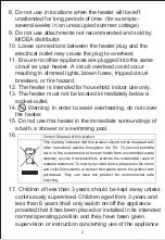 Preview for 3 page of Ambient Air NDK15-12K Instructions Manual