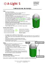 Preview for 4 page of Ambros Huber A-Light S User Manual