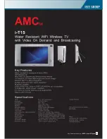 Preview for 2 page of AMC i-T15 Brochure