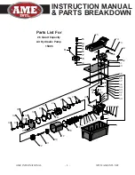 Preview for 4 page of AME 15905 Instruction Manual & Parts Breakdown