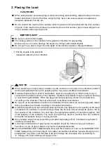 Preview for 16 page of Amerex Hirayama HG-50 Operation Manual