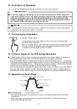 Preview for 28 page of Amerex Hirayama HG-50 Operation Manual