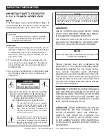 Preview for 3 page of American Audio Flex 100MP3 User Manual And Reference Manual