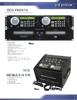 Preview for 7 page of American Audio PDP-850 User Manual